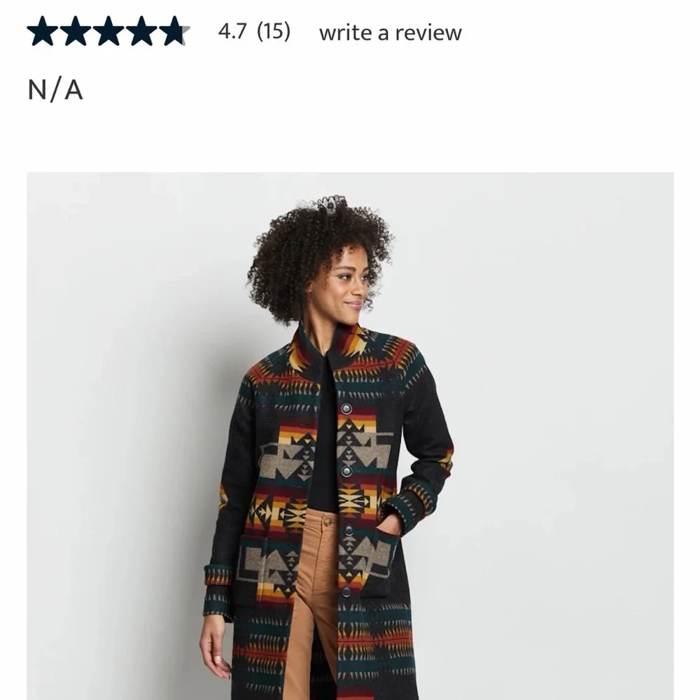 Pendleton Blanket Coat - Picture 2 of 10
